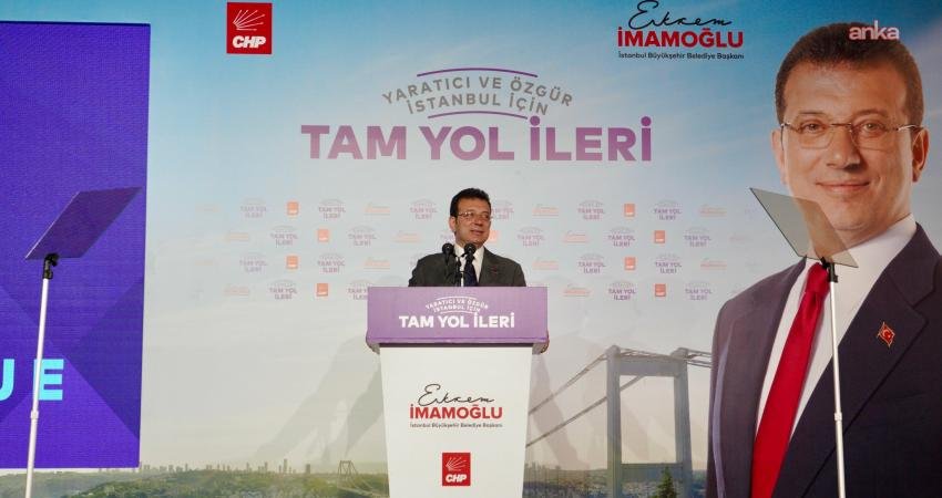 CHP’nin tutuklu Cumhurbaşkanı adayı Ekrem İmamoğlu,”Bu ülkenin yüzde 80’i yargıya