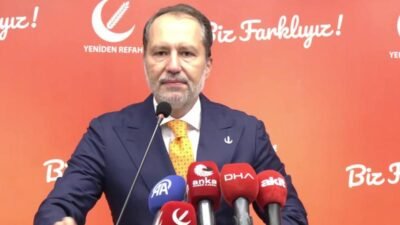 Yeniden Refah Partisi Genel Başkanı Fatih Erbakan, TBMM Başkanı Numan