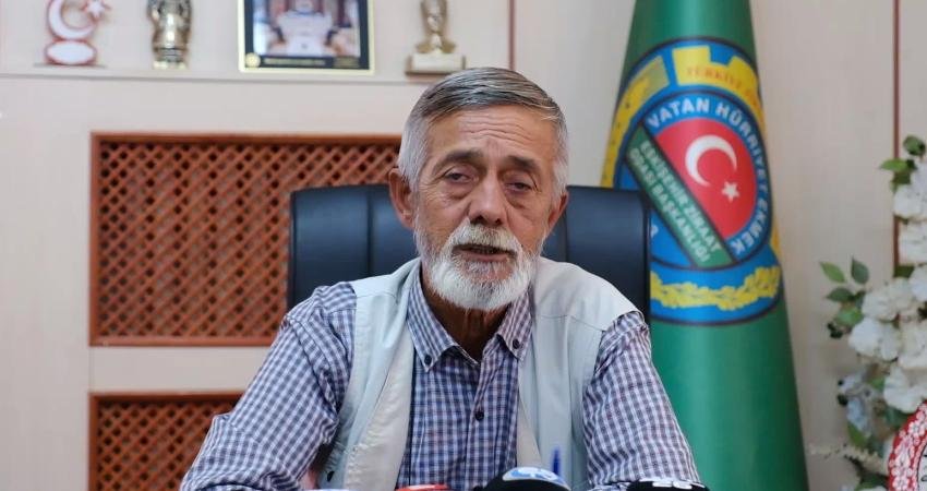 Eskişehir'de su kuyularının kuruduğunu söyleyen Odunpazarı Ziraat Odası Başkanı Burhan