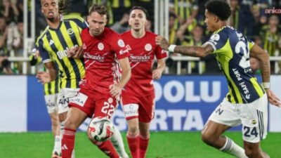 Trendyol Süper Lig’in 7. haftasında Fenerbahçe, sahasında karşılaştığı Antalyaspor’u 2-0