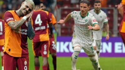 Trendyol Süper Lig'in 6. haftasında Galatasaray, sahasında Tümosan Konyaspor’u 3-1