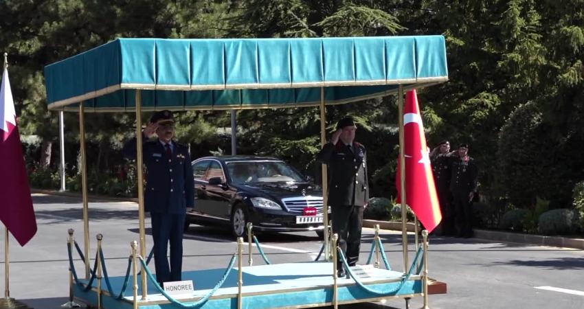 Genelkurmay Başkanı Orgeneral Selçuk Bayraktaroğlu, Katar Genelkurmay Başkanı Korgeneral Jassim