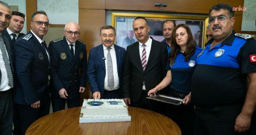 Gölbaşı Belediye Başkanı Yakup Odabaşı, Zabıta Teşkilatı’nın 199’uncu kuruluş yılı