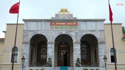 İstanbul Valiliği öğle saatlerinde Balıklı Rum Hastanesi önünde bir kişiye