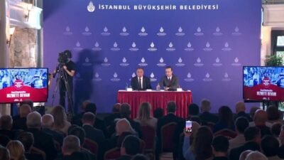 İstanbul Büyükşehir Belediyesi (İBB) Başkanvekili Nuri Aslan ve İBB Genel