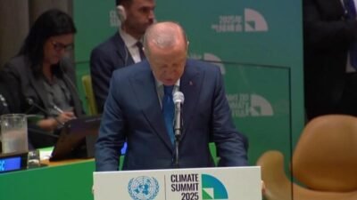 Cumhurbaşkanı Recep Tayyip Erdoğan, Birleşmiş Milletler Genel Merkezi'nde düzenlenen İklim