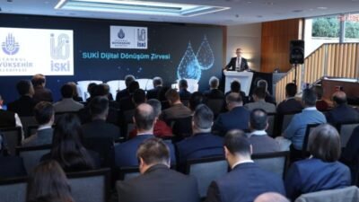İstanbul Su ve Kanalizasyon İdaresi (İSKİ), kentsel su hizmetlerinde gerçekleştirdiği