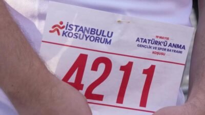 İBB iştiraki Spor İstanbul’un düzenlediği “İstanbul’u Koşuyorum” yol yarışının Asya