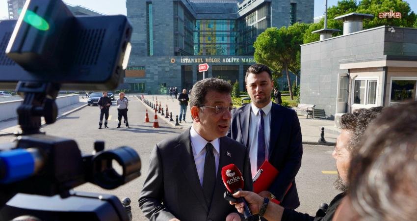 19 Mart operasyonuyla tutuklanan CHP'nin Cumhurbaşkanı adayı Ekrem İmamoğlu'nun kamuoyunda