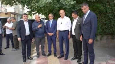 İYİ Parti Grup Başkanvekili Turhan Çömez, saha çalışmaları kapsamında Diyarbakır,