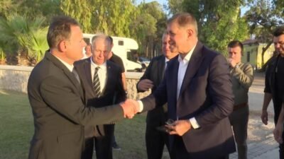 İzmir Büyükşehir Belediye Başkanı Cemil Tugay, Urla’da ilk kez düzenlenen