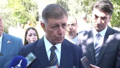 İzmir Büyükşehir Belediye Başkanı Cemil Tugay, Çiğli’deki Harmandalı Düzenli Atık