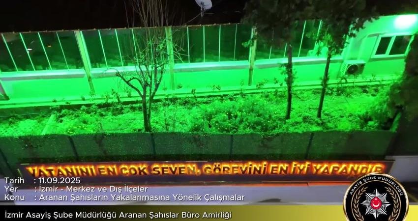 İzmir’de aranan şahıslara yönelik operasyon: 115 kişi yakalandı İzmir’de kesinleşmiş hapis cezası bulunan şahıslara yönelik düzenlenen operasyonlarda 115
