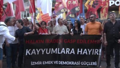 İzmir Emek ve Demokrasi Güçleri, CHP İstanbul İl Başkanlığı'na kayyum