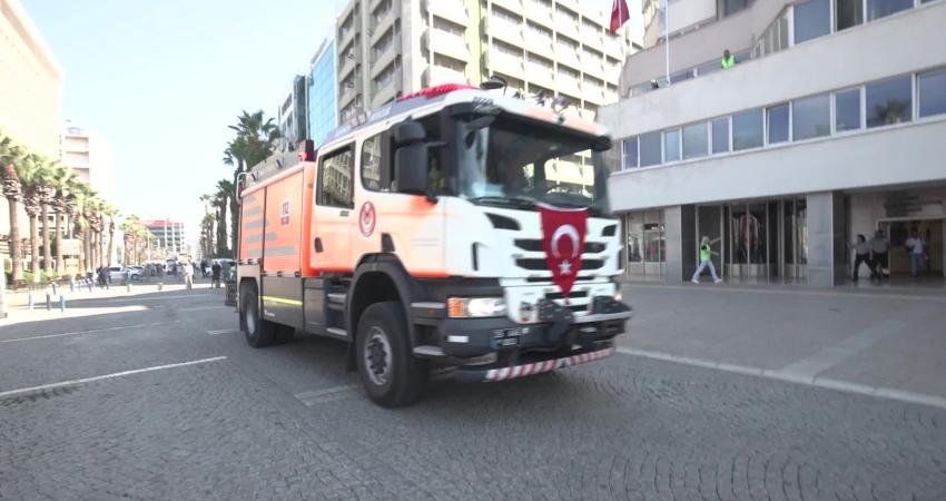 İzmir İtfaiyesince İZSU Genel Müdürlüğü Afet ve Acil Durum Yönetimi