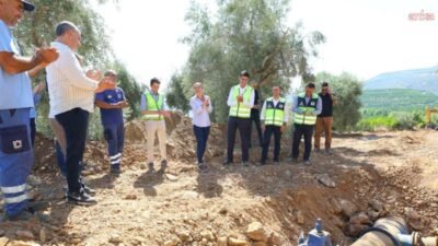 İzmir Büyükşehir Belediyesi İZSU Genel Müdürlüğü, Selçuk ilçesinde yürüttüğü içme