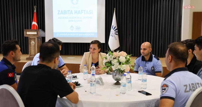 Karabağlar’da Zabıta Teşkilatı’nın 199. yılı kutlandı Karabağlar Belediye Başkanı Helil Kınay, Zabıta Teşkilatı'nın 199'uncu kuruluş yıl