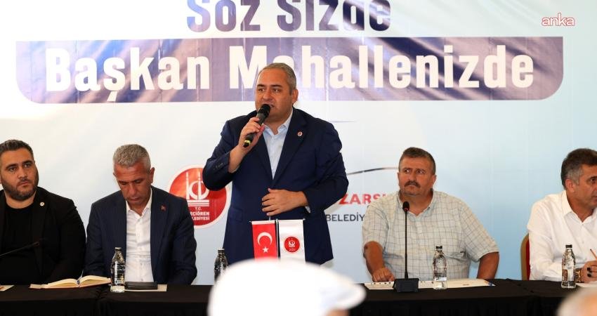 Keçiören Belediyesi'nin halk buluşmaları, bu hafta 19 Mayıs Mahallesi'nde yapıldı.