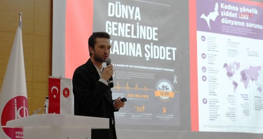 Keçiören Belediyesi, kadına yönelik şiddetle mücadeleye dikkat çekmek ve toplumsal