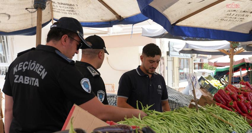Keçiören’de semt pazarlarına sıkı denetim Keçiören Belediyesi Zabıta Müdürlüğü, vatandaşın güvenli ve huzurlu alışveriş yapabilmesi