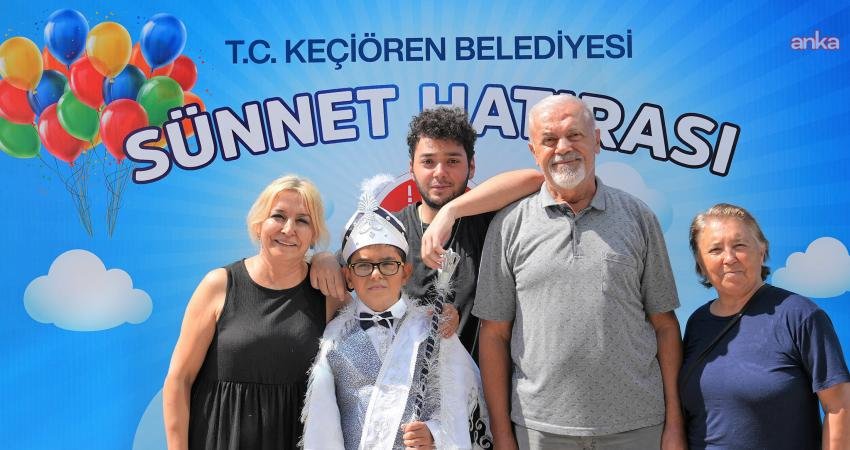 Keçiören Belediyesi, ihtiyaç sahibi ailelerin çocukları için ücretsiz sünnet hizmeti