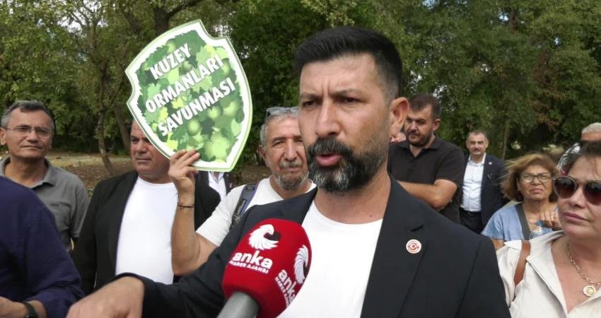Kemerburgaz'da önceki dönemde AK Partili belediye başkanı tarafından yapımına başlanan