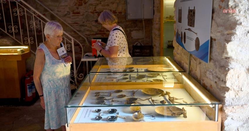 Kuşadası Belediyesi'nin 'Müzeler Kenti' projesi kapsamında ilçeye kazandırdığı "Deniz Ticaret