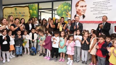 Mamak Belediyesi, yeni eğitim-öğretim yılının ilk gününde kreşlerde eğitim gören