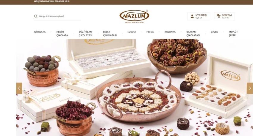 ADAPAZARI – Türk tatlı kültürünün en sevilen lezzetlerini üreten Mazlum