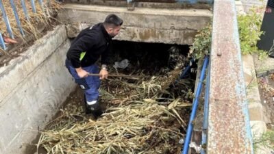 Menderes’te artan yağışlar öncesi Menderes Belediyesi, İZSU ile gerçekleştirdiği ortak