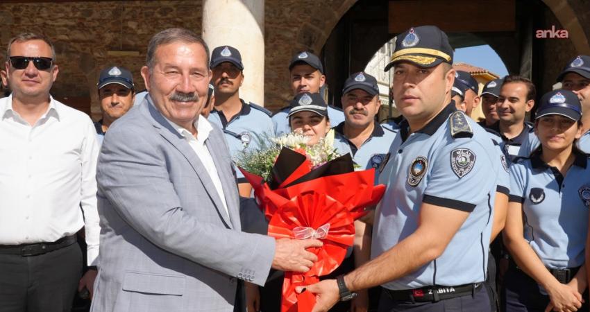 Milas Belediye Başkanı Fevzi Topuz, 1-7 Eylül Zabıta Haftası dolayısıyla