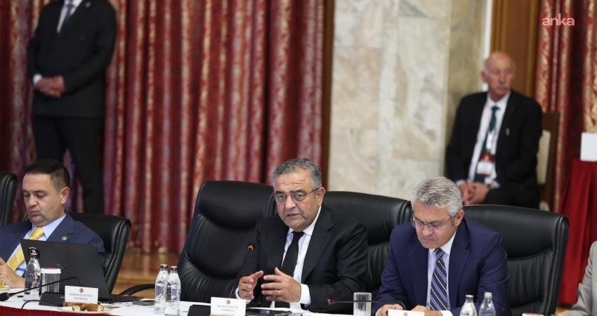 Milli Dayanışma Kardeşlik ve Demokrasi Komisyonu'nda konuşan CHP Diyarbakır Milletvekili