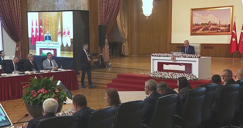 TBMM Başkanı Numan Kurtulmuş, Milli Dayanışma Kardeşlik ve Demokrasi Komisyonu