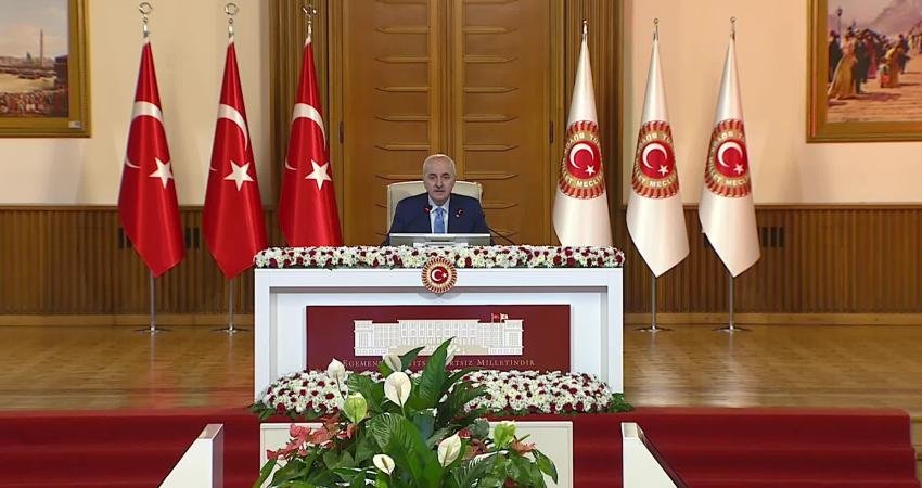 TBMM Başkanı Numan Kurtulmuş, Milli Dayanışma Kardeşlik ve Demokrasi Komisyonu'nda