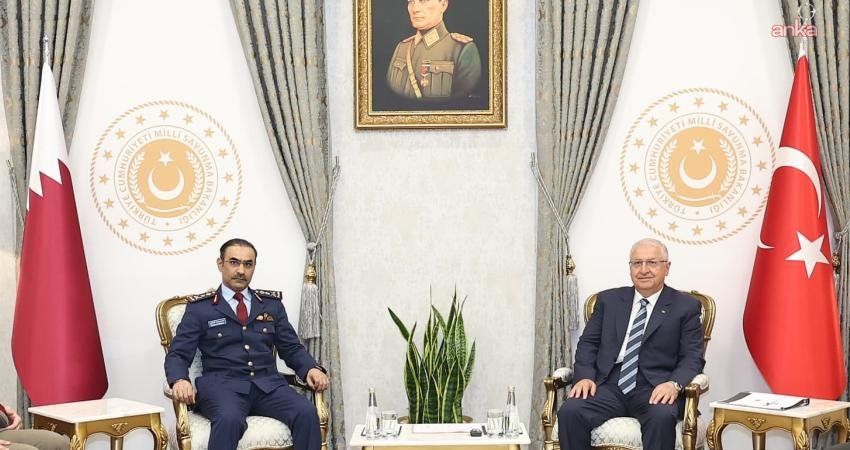 Milli Savunma Bakanı Yaşar Güler, Katar Genelkurmay Başkanı Korgeneral Jassim