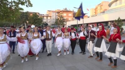 Osmangazi, beş gün boyunca Balkan Festivali’ne ev sahipliği yaptı. Osmangazi