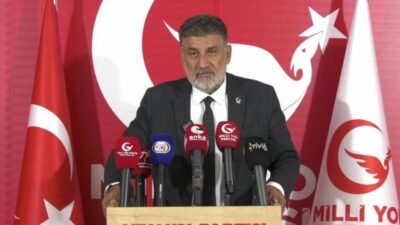 Milli Yol Partisi Genel Başkanı Remzi Çayır, CHP'nin 38'inci Olağan