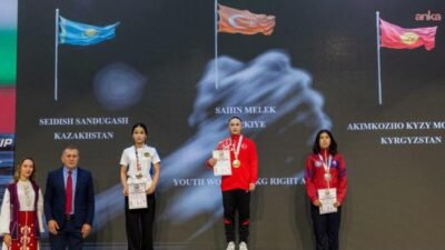 Sancaktepe Belediyesi Spor Kulübü sporcusu Melek Şahin, Bulgaristan’ın Albena şehrinde