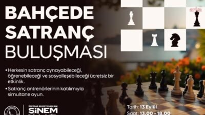 Üsküdar Belediyesi, 13 Eylül Cumartesi günü Nevmekan Sahil Alt Bahçe’de,