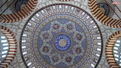Edirne İdare Mahkemesi, tarihi Selimiye Camisi'nin kubbesinde planlanan restorasyon çalışmaları