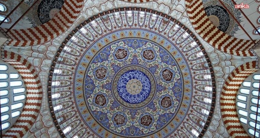 Edirne İdare Mahkemesi, tarihi Selimiye Camisi'nin kubbesinde planlanan restorasyon çalışmaları