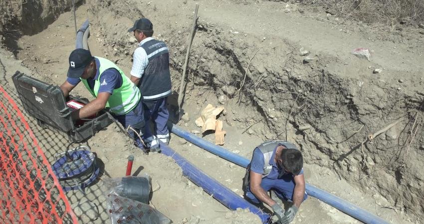 İZSU Genel Müdürlüğü, Tire’nin Çayırlı Mahallesi’nde 4,5 kilometrelik içme suyu