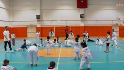 Tuzla Belediyesi, bu yaz düzenlediği Yaz Spor Okulları ile her