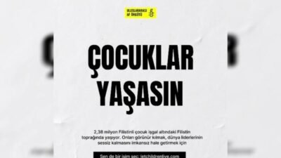 Uluslararası Af Örgütü, Gazze’de ve işgal altındaki Filistin topraklarında yaşayan