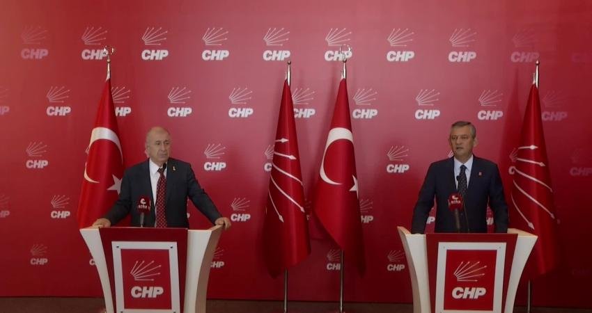 Zafer Partisi Genel Başkanı Ümit Özdağ, CHP Genel Başkanı Özgür