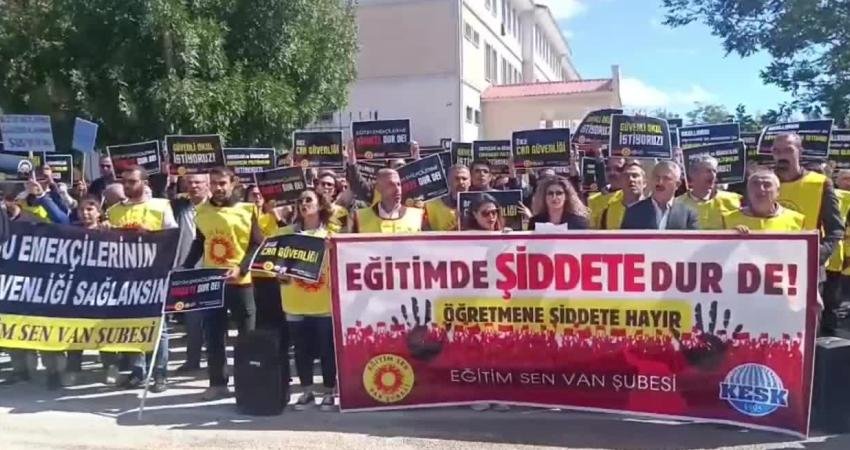 Van’ın İpekyolu ilçesindeki Şehit Kemal Görgülü Ortaokulu’nda iki gün önce