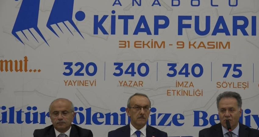 11. Malatya Anadolu Kitap Fuarı, 31 Ekim-9 Kasım arasında “Bir