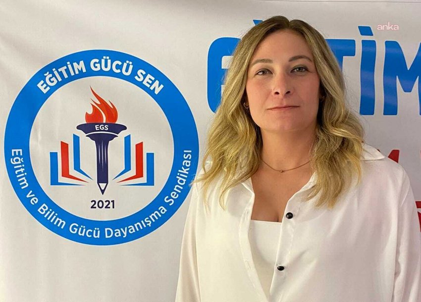 Eğitim Gücü Sen Van İl Temsilcisi Seda Aktaş, il genelinde