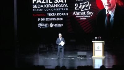 Çankaya Belediyesi tarafından düzenlenen "2. Ahmet Say Edebiyat ve Müzik