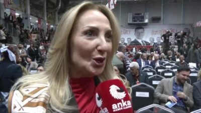 Cumhuriyet Halk Partisi (CHP) İzmir İl Başkanlığı kongresinde ANKA Haber